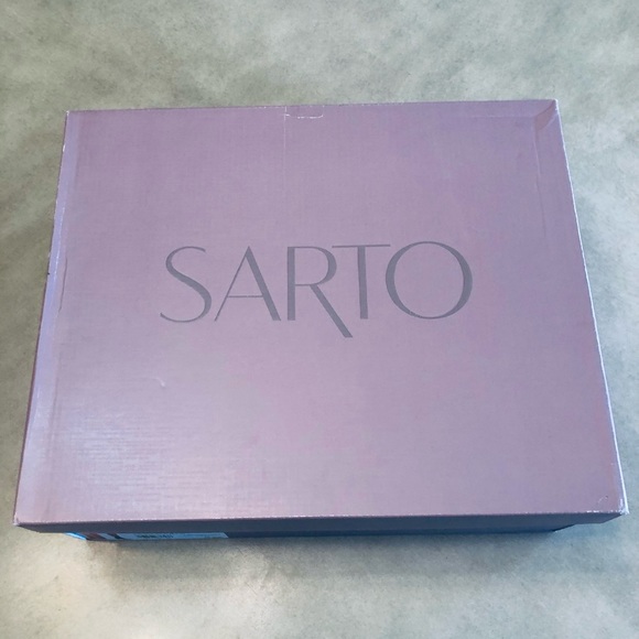 FRANCO SARTO Borne Black Faux Leather Wide-Calf Boots Size 8 - Picture 12 of 12